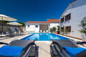 ADRIA-Holiday House with a beautiful pool in Krk